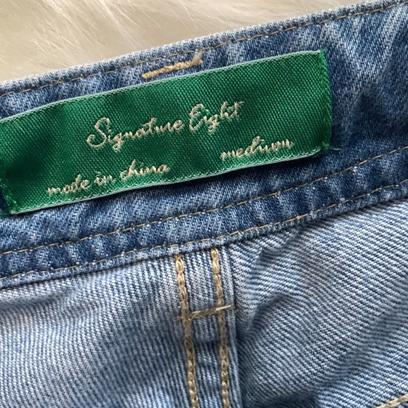 SIGNATURE 8 | Jean Overalls Denim Size Medium M - Picture 7 of 8